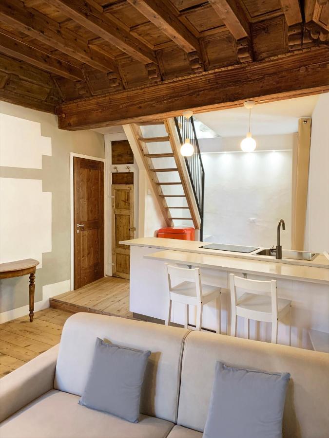 Antica Torre Lejlighed Sondrio Eksteriør billede