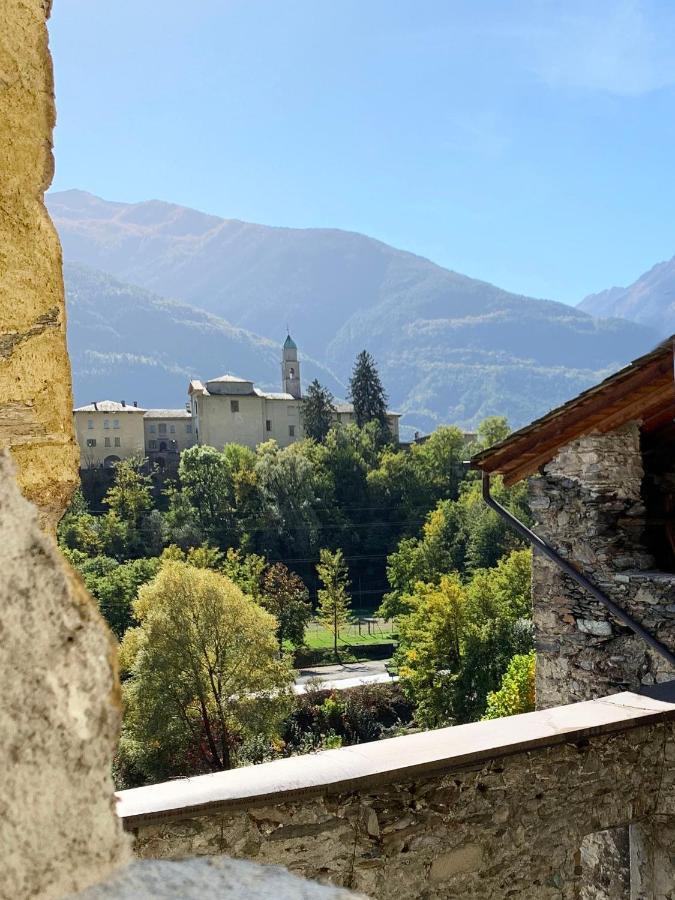 Antica Torre Lejlighed Sondrio Eksteriør billede